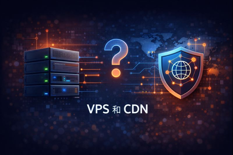 VPS 是否一定要配合 CDN 使用？